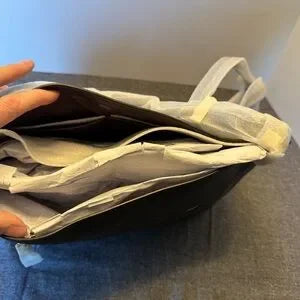 Coach Chaise Shoulder Bag 24947 - Black Pebbled leather tote with Gold hardware